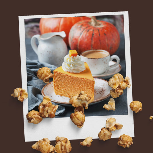 Pumpkin Cheesecake Popcorn